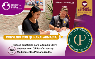 Convenio con QF Parafarmacia